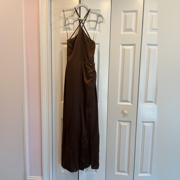 REFORMATION Myra Silk Dress NWT - Picture 2 of 9